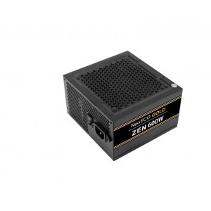 Antec Neo Eco ZEN 600w PSU 80+ Gold, 120mm Silent Fan, 1x EPS 8PIN, Thermal Manager, Japanese Caps, 5 Years Warranty.