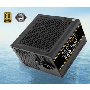Antec Neo Eco ZEN 700w PSU 80+ Gold,120mm Silent Fan, 2x EPS 8PIN. Thermal manager, Japanese Caps, 5 Years Warranty