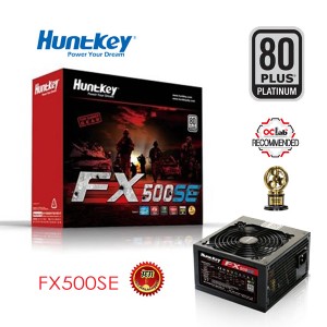 HuntKey 80+ Platinum FX500SE 500W Power Supply 