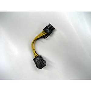 6-Pin Female to 8-Pin Male PCI-E 2.0 Adapter Power Cable