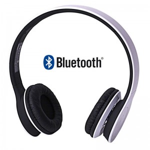 Laser Pulse Headset Stereo Bluetooth White