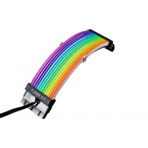 Lian Li PW24-V2 Strimer Plus Addressable RGB 24-pin PSU Extension Cable