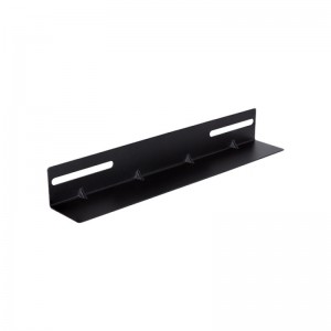 LinkBasic/LDR 19' L Rail for 450mm Deep Cabinet only - Black - Comes In Single not Pair