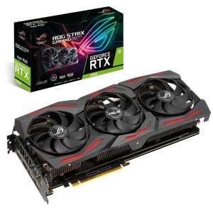 ASUS nVidia ROG-STRIX-RTX2060-A6G-EVO-GAMING GeForce RTX 2060 EVO Advanced Edition GDDR6 6GB 1740 Boost 2xDP/2xHDMI