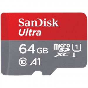SanDisk 64GB Ultra Micro SD Card SDXC UHS-I 100MB/s Mobile Phone TF Memory Card SDSQUAR-064G