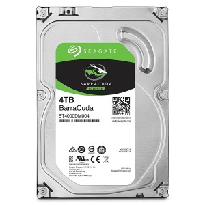 Seagate BarraCuda 4TB 3.5" SATA Internal Desktop Hard Drive HDD 5400RPM 256MB ST4000DM004 