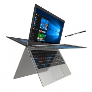 Leader 2 in 1 Convertible 346PRO 13.3" Full HD Celeron 4GB 64GB Touch Windows 10 Pro Laptop