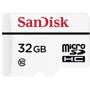 SanDisk 32GB High Endurance Video Monitoring Micro SDHC Class 10 UHS-I Memory Card SDSDQQ-032G
