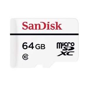 SanDisk 64GB High Endurance Video Monitoring Micro SDXC Class 10 UHS-I Memory Card SDSDQQ-064G