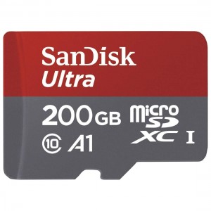 SANDISK SDSQUAR-200G-GN6MN Micro SDXC Ultra A1 Class 10 100mb/s NO adapter