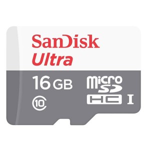 SANDISK 16GB Micro SDHC Ultra Class 10 up to 80mb/s without Adapter