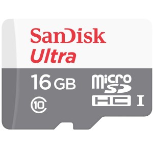 SanDisk 16GB Ultra Micro SD Card SDHC UHS-I 80MB/s Mobile Phone TF Memory Card SDSQUNS-016G