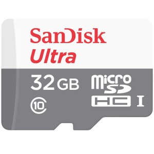SanDisk 32GB Ultra Micro SD Card SDHC UHS-I 80MB/s Mobile Phone TF Memory Card SDSQUNS-032G