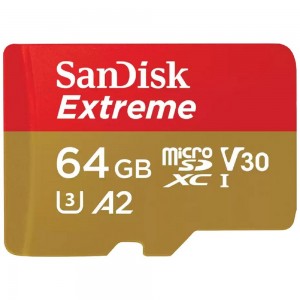 SanDisk 64GB Extreme Micro SD Card SDHC UHS-I 100MB/s Mobile Phone Memory Card SDSQXAF-064G