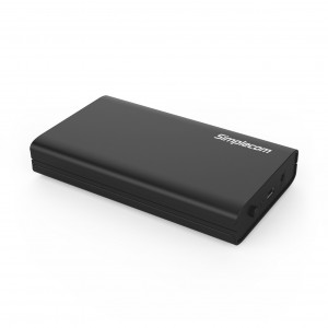 SIMPLECOM SE301-BK SE301 3.5" SATA to USB 3.0 Hard Drive Docking Enclosure