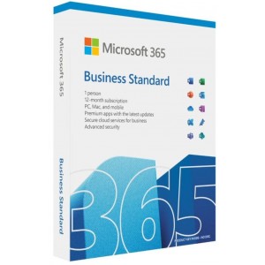 Microsoft 365 Business 2021 Standard Retail English APAC 1 User 1 Year Subscription, Medialess ( Replace SMS-M365B-1YRML-6U )