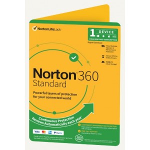 Norton 360 Standard Empower 10GB AU 1 User 1 Device OEM