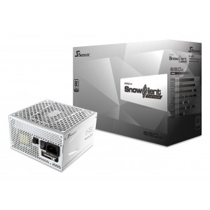 SeaSonic 650W PRIME Snow Silent Platinum PSU (SSR-650PD2-SNOWSILENT)