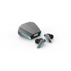 Edifier GX07 True Wireless Gaming Earbuds with Active Noise Cancellation with Dual Microphone, RGB Lighting, Wear Detection - Grey