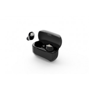 Edifier TWS1 Bluetooth Wireless Earbuds - BLACK/Dual BT Connectivity/Wireless Charging Case/12 hr playtime/9 hr Charge/8mm Magnetic Driver