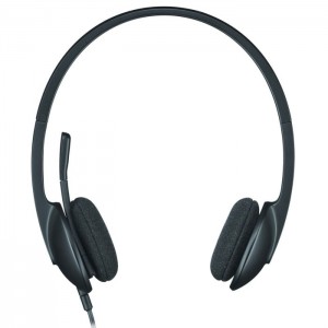 Logitech H340 Plug-and-Play USB headset with Noise Cancelling Microphone Comfort Design fro Windows Mac Chrome 2yr wty-HONG KONG VERSION