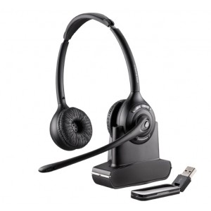 Plantronics Savi W420-M Over-the-Head Stereo UC PC Wireless Headset System - Skype Certified