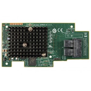 Intel Integrated RAID Module RMS3HC080 - Storage controller (RAID) - 8 Channel - SATA 6Gb/s / SAS 12Gb/s - 12 Gbit/s - RAID 0, 1, 5, 10, 50, JBOD - PC