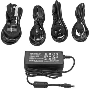 StarTech SVA12M5NA AC Adapter - 1 Each - For Media Converter, Cable Extender, KVM Switch - 12 V DC Output - 5 A
