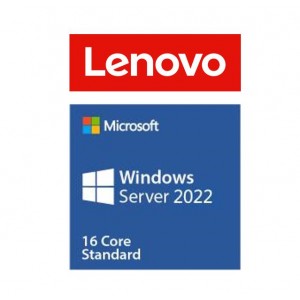 LENOVO 7S05005PWW Windows Server 2022 Standard ROK (16 core) - MultiLang ST50 / ST250 / SR250 / ST550 / SR530 / SR550 / SR650 / SR630, Need to Purchase CALS