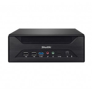 SHUTTLE SYS-XH610 XH610 XPC Intel 14th/13th/12th Gen LGA1700 socket, 3L, H610, 2x LAN, 2x COM, HDMI, DP, VGA, 3x 2.5" HDD/SSD, 120W