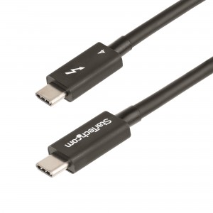 StarTech 1.6ft Thunderbolt 4 Cable 40Gbps 100W