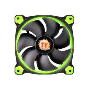 Thermaltake Riing 12 Green LED Radiator Case Fan Wind Blocker Frame CC Fan Blade CL-F038-PL12GR-A