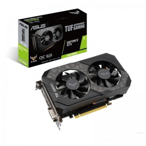 ASUS nVidia GeForce GTX1660 Super OC 6GB Graphics Card - Dual Fan TUF-GTX1660S-O6G-GAMING