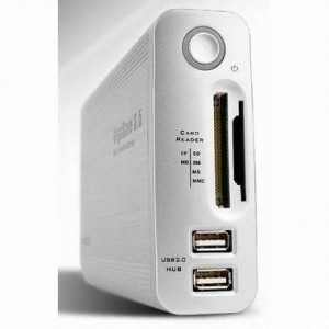 Noontec UC35 GigaSave 3.5" IDE HDD USB 2.0 Enclosure Card Reader