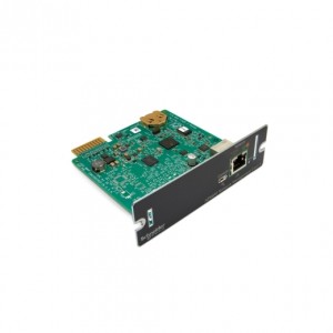 APC AP9640 Network Management Card 3 for Smart UPS, Allows for secure remote monitoring and control of an individual APC UPS via a web browser.