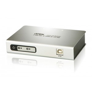 Aten 2 Port USB to RS232 Converter with 1.8m cable
