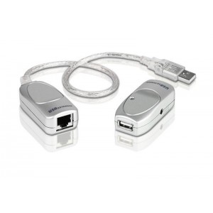 Aten USB 2.0 Cat 5 Extender, extends up to 60m, supports USB speeds up to 12Mbps