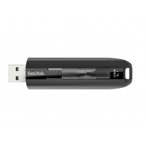 SanDisk Extreme GO Flash Drive CZ800 64GB USB 3.1 Gen 1 USB-A USB3.1 200 MB/s  Black Retractable Lifetime Limited
