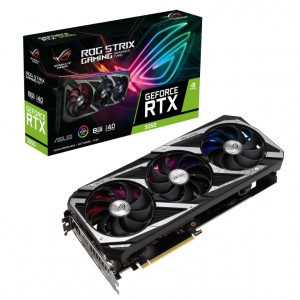 ASUS nVidia GeForce ROG-STRIX-RTX3050-8G-GAMING RTX 3050 8G GDDR6, PCIe 4.0, 2xHDMI 2.1, 3xDP 1.4a