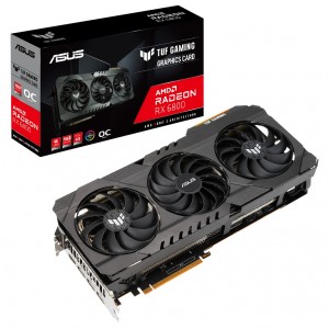 ASUS AMD Radeon TUF Gaming RX 6800 Video Card 16G GDDR6, PCIe 4.0, 1x HDMI 2.1, 3x DP 1.4a, 2.9 Slot - TUF-RX6800-O16G-GAMING