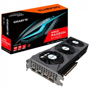 Gigabyte AMD Radeon RX 6600 EAGLE  8GB Video Card, PCI-E 4.0, GDDR6, 2x HDMI 2.1, 2x DisplayPort 1.4
