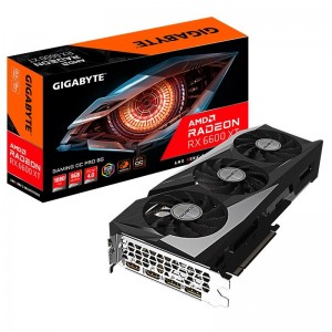 Gigabyte AMD Radeon RX 6600 XT Gaming OC PRO 8G Video Card, GDDR6, PCI-E 4.0, 2d DisplayPort 1.4a, 2x HDMI 2.1
