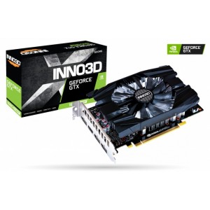 INNO3D nVidia GeForce GTX 1660 SUPER Compact GPU 6GB GDDR6.1785 Clock,RAM 14Gbps, 3xDP+HDMI