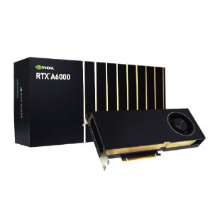 Leadtek nVidia Quadro RTX A6000 48GB Workstation Graphics Card GDDR6, ECC, 4x DP 1.4, PCIe Gen 4 x 16, 300W, Dual Slot Form Factor, NV Link, VR Ready