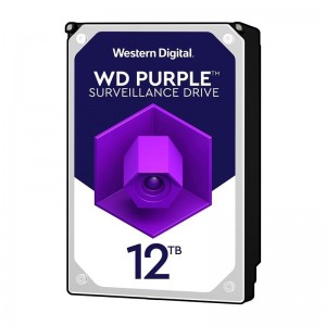 Western Digital WD Purple 12TB 3.5" SATA Internal CCTV Hard Drive HDD 5400RPM WD121PURZ