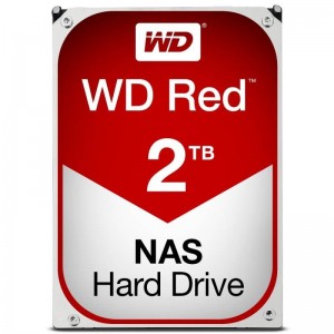 Western Digital WD Red 2TB 3.5 inch SATA Internal NAS Hard Drive HDD 5400RPM 256MB WD20EFAX