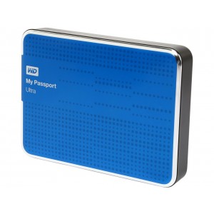 WD 2TB My Passport Ultra Portable Hard Drive USB 3.0 Model WDBMWV0020BBL-PESN Blue