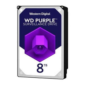 Western Digital WD Purple 8TB 3.5" SATA Internal CCTV Hard Drive HDD 5400RPM WD81PURZ