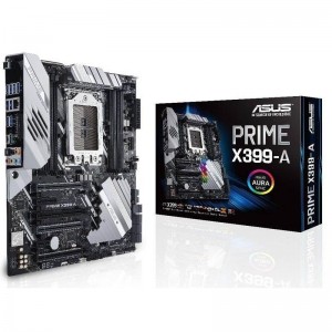 Asus PRIME X399-A AMD SocketTR4 EATX motherboard with M.2 Heatsink, DDR4 3600MHz, Dual M.2, U.2, SATA 6Gb/s, Front-panel USB 3.1 Gen 2 connector