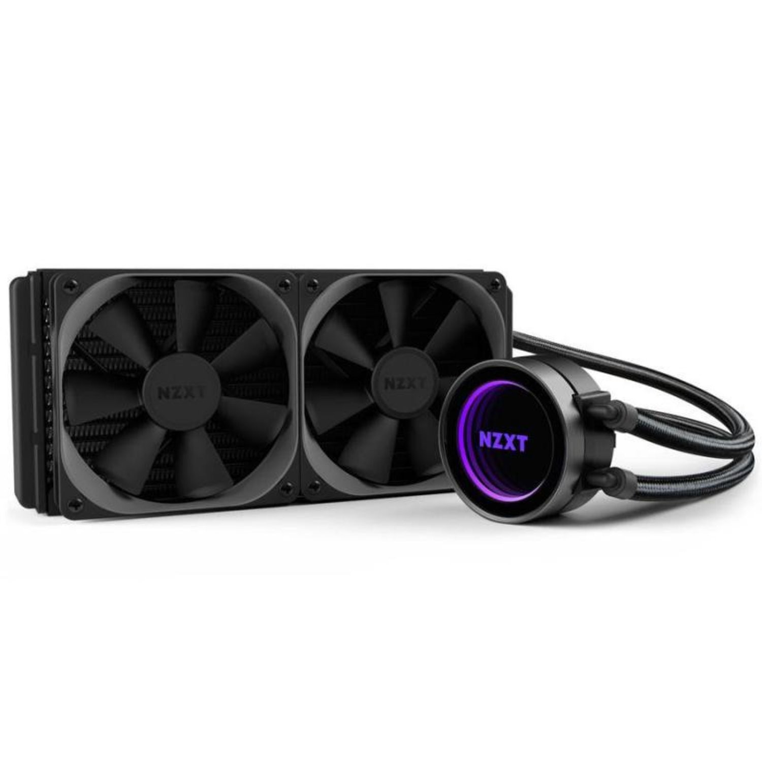NZXT Kraken Series X52 RGB 240MM Quiet Liquid CPU Cooler Heatsink Fan